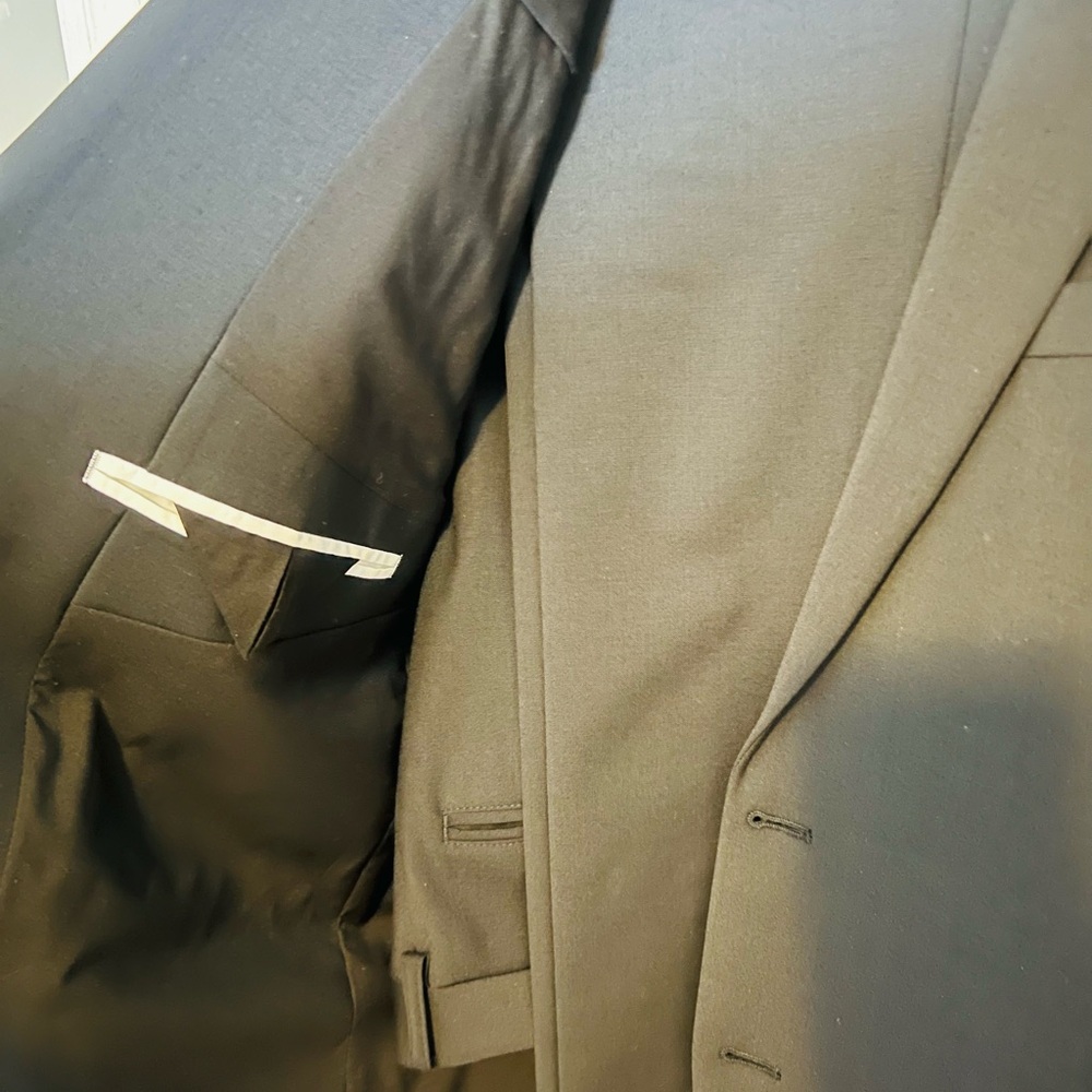 Classic Black Men's Blazer and pants suit